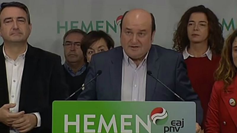 El nacionalismo crece en el Pas Vasco y Navarra: el PNV sube un escao y EH Bildu logra grupo propio