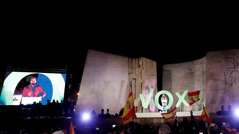 La Junta Electoral comunica a Vox que no puede vetar a medios de comunicación a sus mitines en espacios públicos