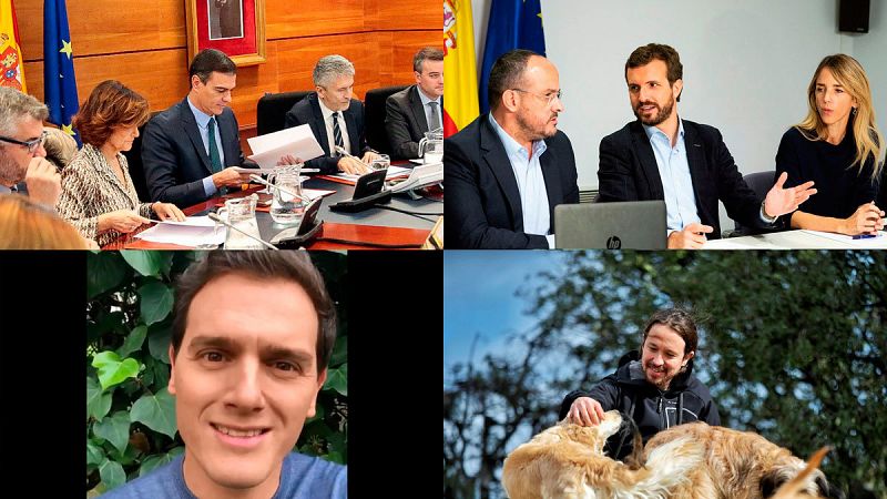 Los candidatos pasan la jornada de reflexión en familia y pendientes de Cataluña