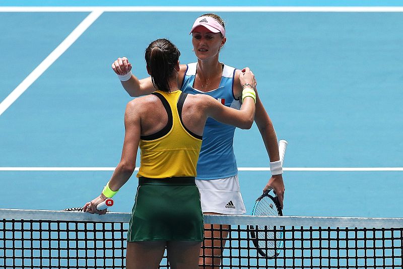 Australia y Francia empatan tras los dos primeros duelos