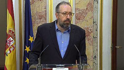 Juan Carlos Girauta anuncia su retirada de la pol�tica tras la dimisi�n de Rivera como l�der de Cs por el batacazo electoral