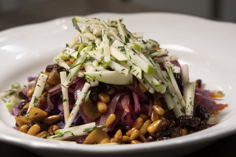 Receta de "lombarda a la segoviana" de Dani Garc�a