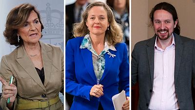 Podemos tendr�a tres ministerios en un gobierno con tres vicepresidentes: Calvo, Calvi�o e Iglesias