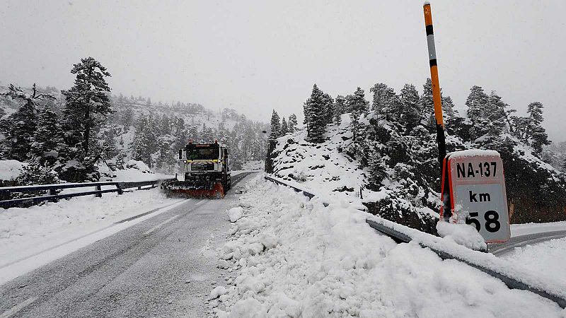 Un temporal de frío y nieve provocará un fuerte descenso de los termómetros en toda la península