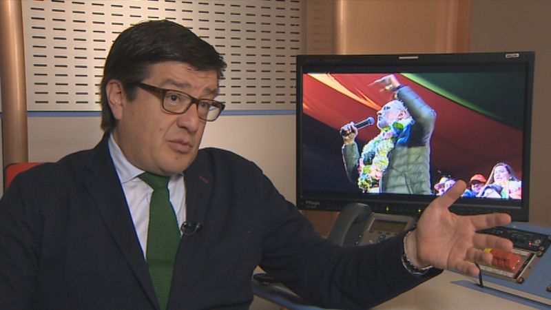 Francisco Sánchez: "La oposición boliviana va a tener el poder del Estado, no del país"