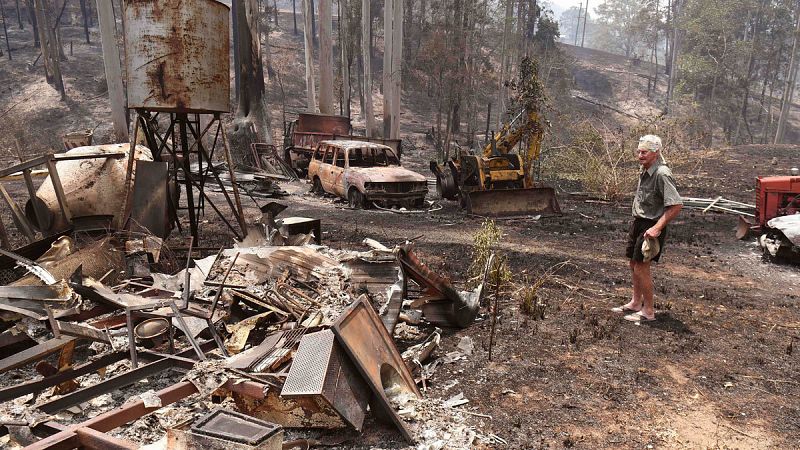 Los incendios en Australia destruyen más de 270 hogares