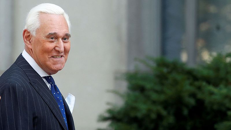 El exasesor de Trump Roger Stone, declarado culpable en un caso relacionado con la trama rusa