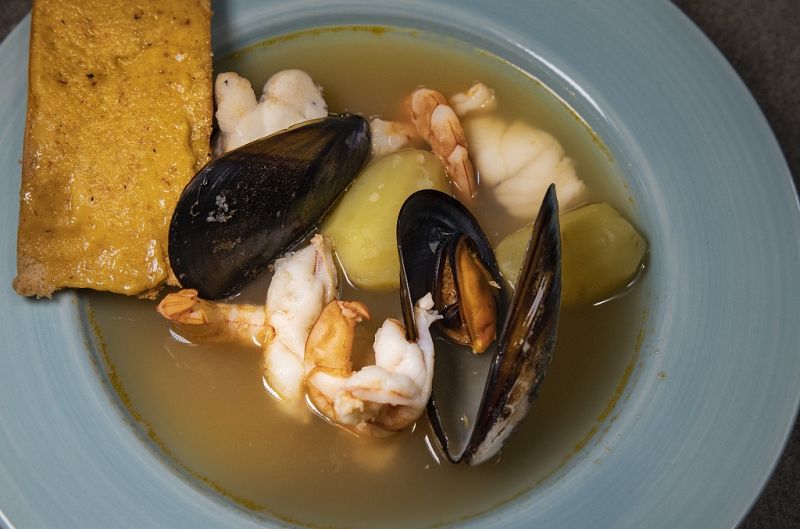 Receta de "bullabesa marsellesa" de Dani Garca