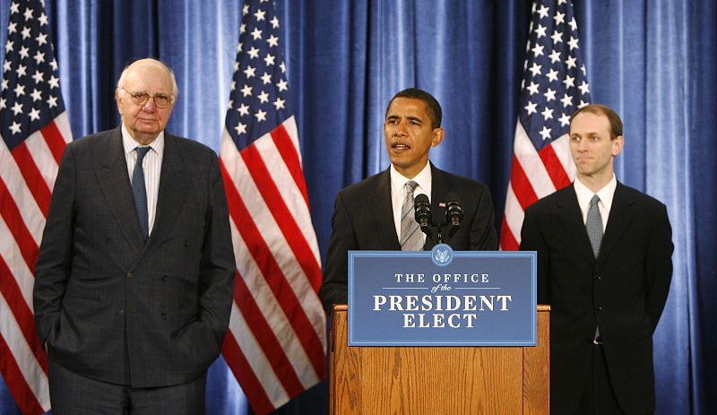 Obama elige a Paul Volcker como asesor para la recuperación económica