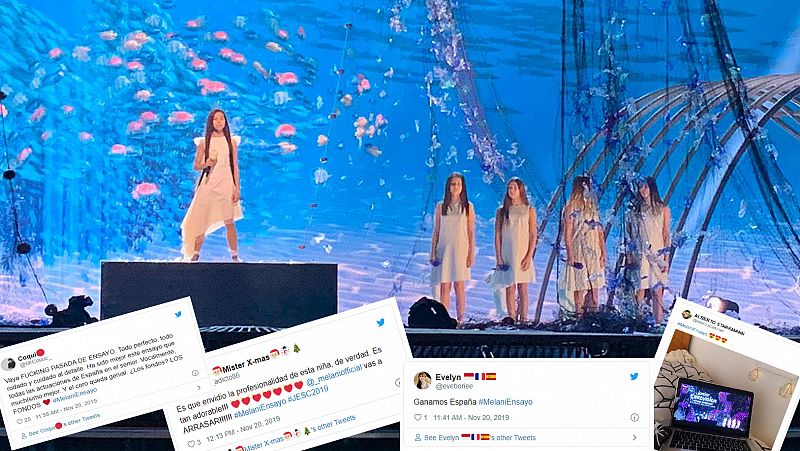 Melani, ganadora de 'Eurovisin Junior 2019' para las redes sociales