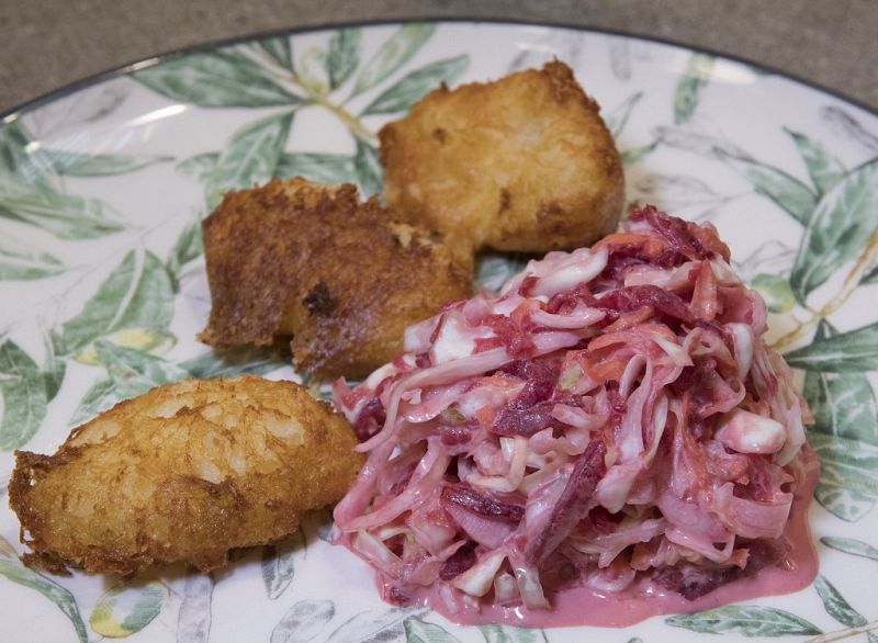 Receta de "bu�uelos de Idiaz�bal" de Dani Garc�a