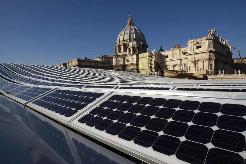 El Vaticano estrena paneles solares