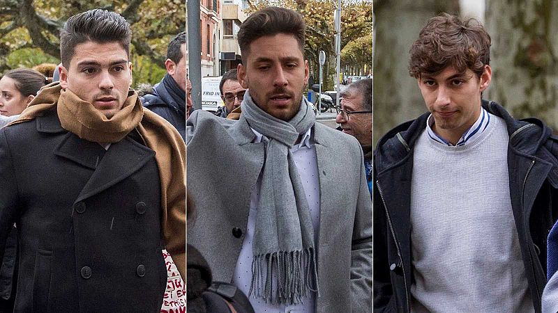 Los tres exjugadores de la Arandina niegan que mantuvieran relaciones sexuales con la menor
