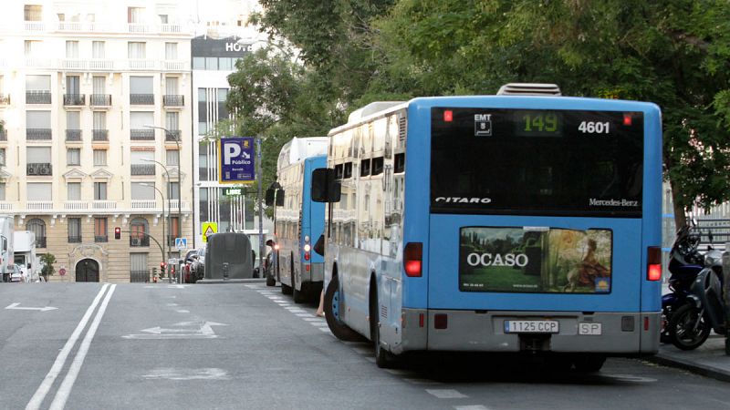 Gran seguimiento y ningún incidente en la huelga de la Empresa Municipal de Autobuses de Madrid (EMT)