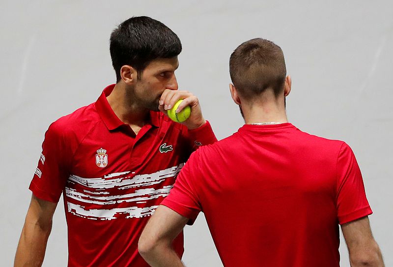 Rusia despide a la Serbia de Djokovic en la Davis
