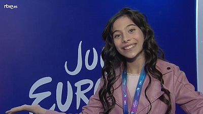 Melani disfruta de sus ltimas horas antes de la gran final de 'Eurovisin Junior'