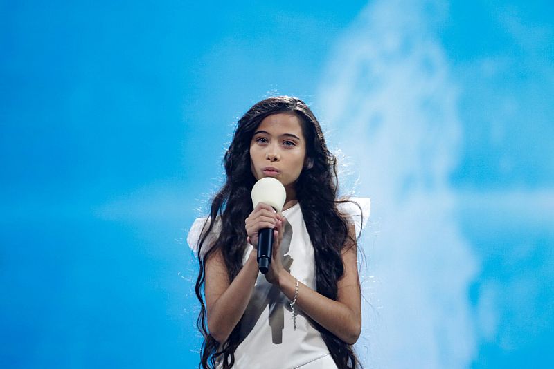 Melani conquista la tercera posición en Eurovisión Junior 2019 con 'Marte'