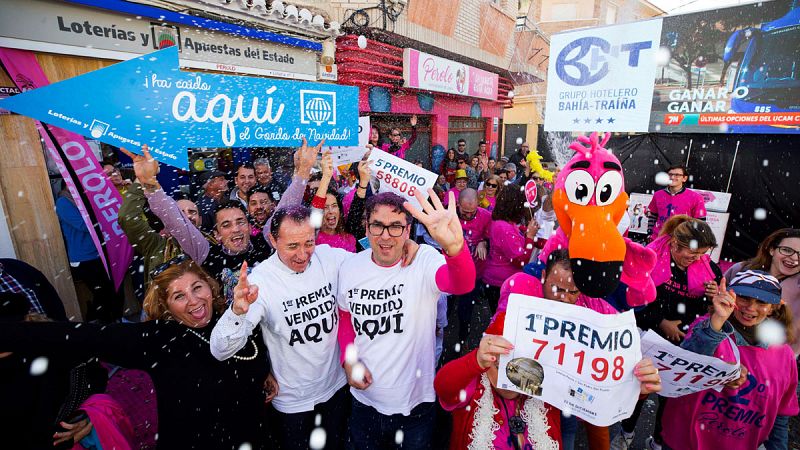 Murcia está 'enganchada' al Gordo desde 2001