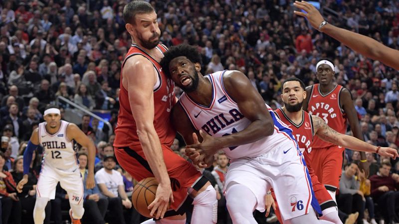 Los Raptors de Gasol mantienen su racha ganadora ante Sixers