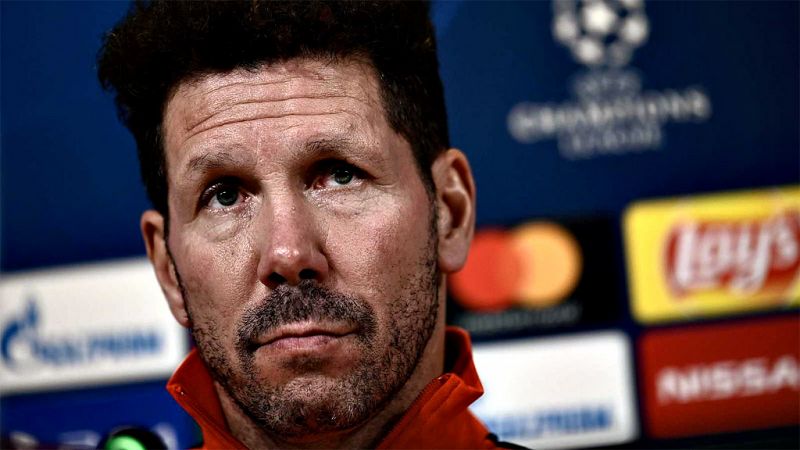 Simeone: "No se trata de un duelo Cristiano vs Atlético"