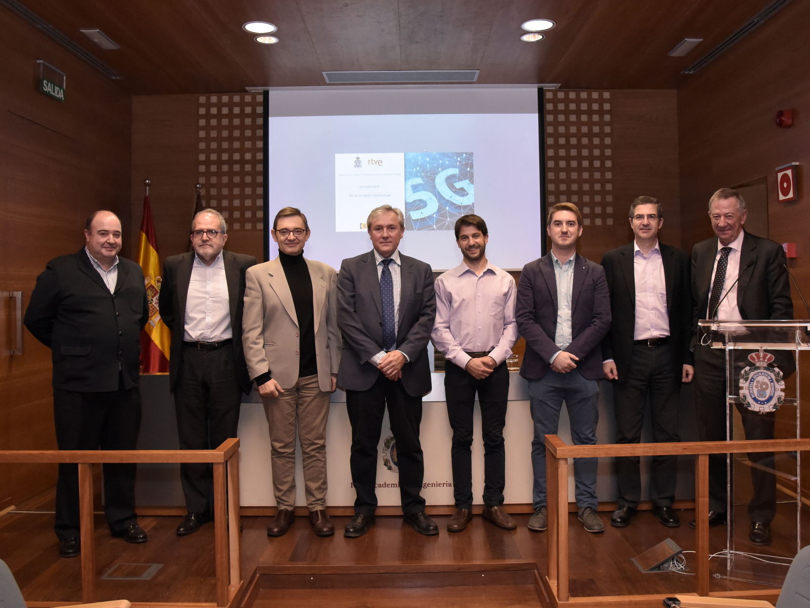 El Observatorio RTVE - Real Academia de Ingeniera organiza una jornada sobre 5G en el sector audiovisual