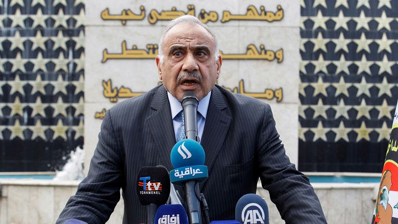 Dimite el primer ministro iraquí en medio de protestas populares