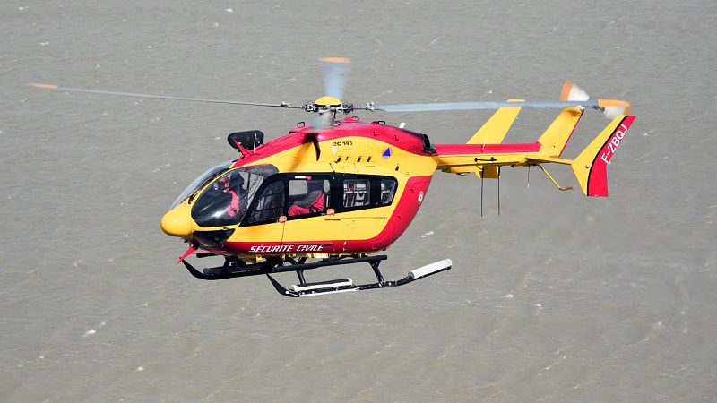 Mueren tres rescatistas franceses en un accidente de helicóptero en el sur de Francia
