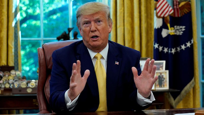 Trump anuncia que volverá a imponer aranceles al acero y el aluminio de Brasil y Argentina