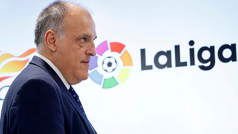 Tebas anuncia su dimisión como presidente de LaLiga para presentarse a la reelección