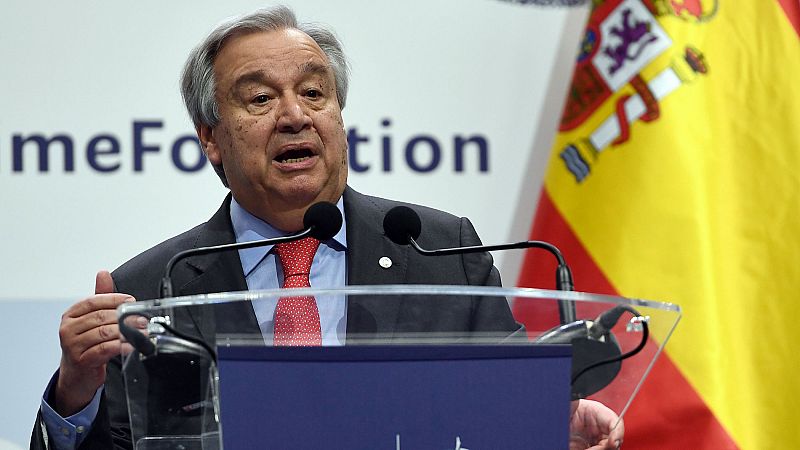 Guterres pide mayores "compromisos" de los gobiernos para reducir las emisiones y regular los mercados de carbono