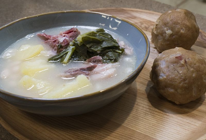 Receta de "caldo gallego" de Dani Garca