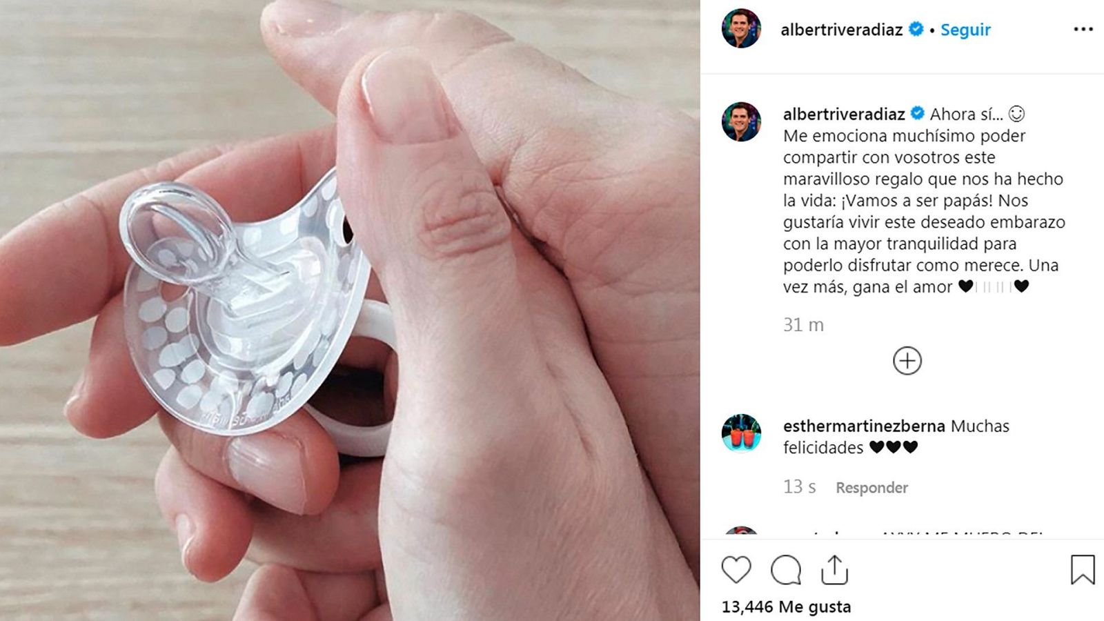 Corazón - ¡Malú y Albert Rivera van a ser mamá y papá!