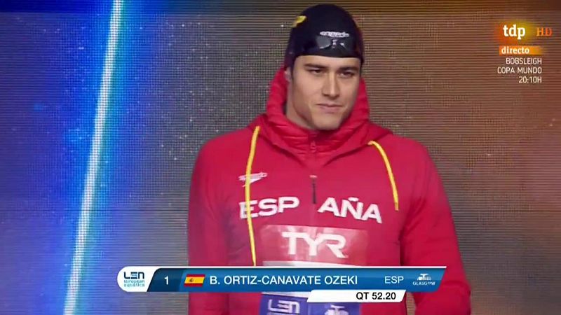 Bruno Ortiz-Cañavate emerge en el Europeo de Glasgow