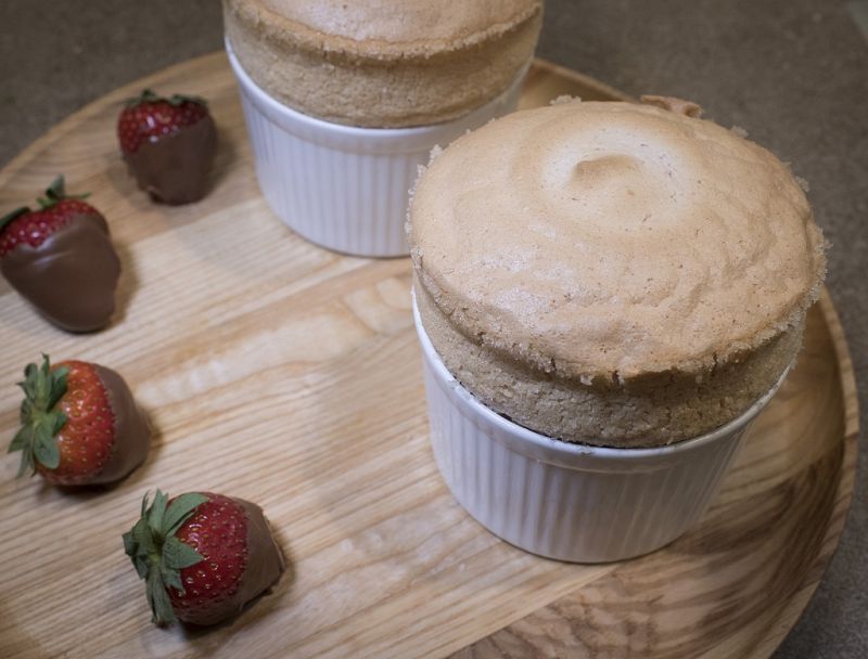 Receta de sufl� de fresas de Dani Garc�a