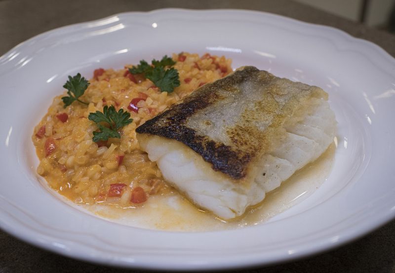 Receta de "arroz con bacalao" de Dani Garc�a