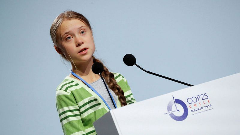 Greta Thunberg: "En solo tres semanas comienza una nueva dcada que definir nuestro futuro"