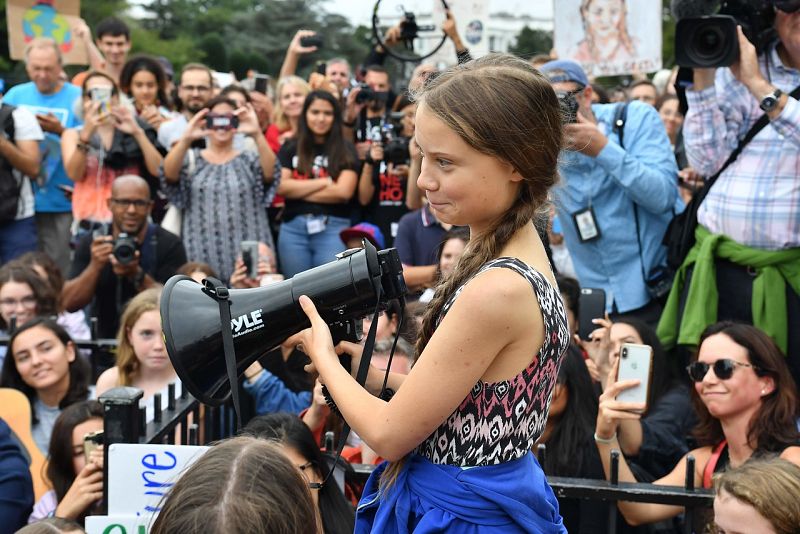 La activista climática Greta Thunberg, elegida 'Persona del Año 2019' por la revista 'Time'