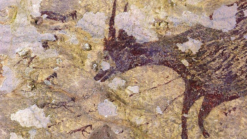 Un grupo de arqueólgos descubre en Indonesia las pinturas rupestres más antiguas del mundo