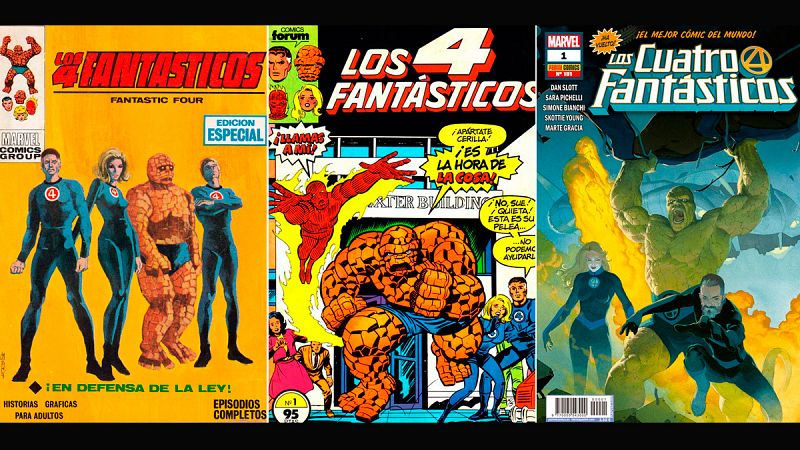 Un libro celebra los '50 años de Marvel en España'