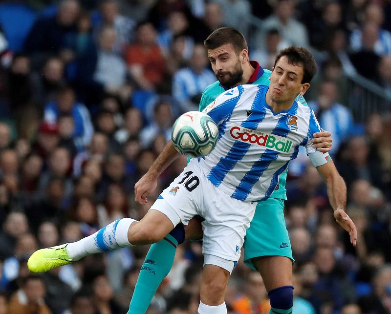 La Real Sociedad frena al Barça a las puertas del Clásico