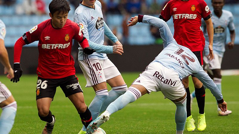 El Mallorca rescata un punto en Balaídos