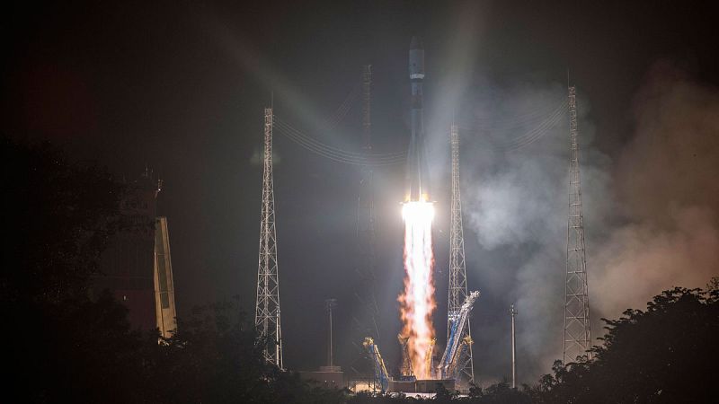 Despega el cohete Soyuz con la misión europea para estudiar los exoplanetas