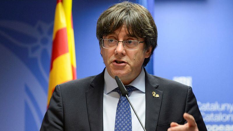 Puigdemont reclama la libertad de Junqueras y que España y la UE "asuman su responsabilidad" respecto a Cataluña