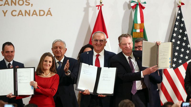 La Cámara Baja de Estados Unidos aprueba el T-MEC con México y Canadá