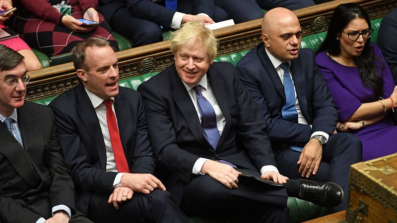 El Parlamento británico aprueba el proyecto para el 'Brexit' negociado entre Johnson y Bruselas