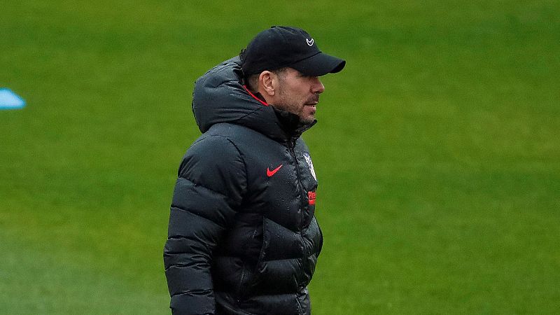 Simeone: "Herrera nos da energía, personalidad y llegada de segunda línea"