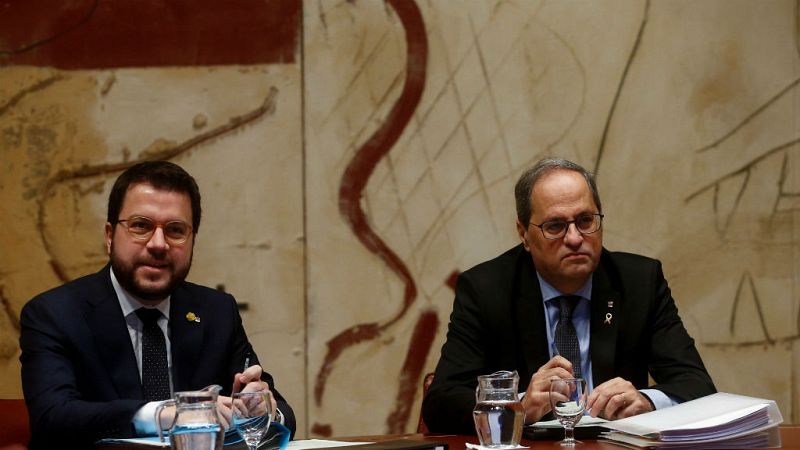 Torra alega ante la Junta Electoral que solo el Parlament de Cataluña y el TSJC pueden inhabilitarlo