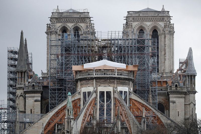 La catedral de Notre Dame no celebrará la misa de Navidad por primera vez en más de 200 años