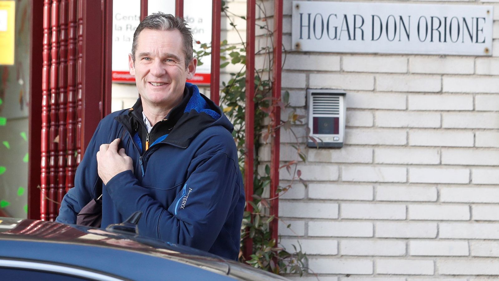 Urdangarin sale de la cárcel para disfrutar de su primer permiso penitenciario