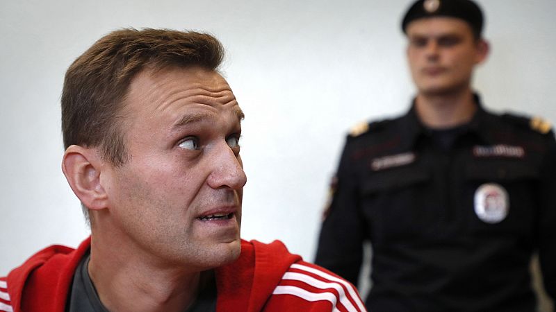 Liberado el líder opositor ruso Alexéi Navalni tras haber sido detenido durante un registro en Moscú